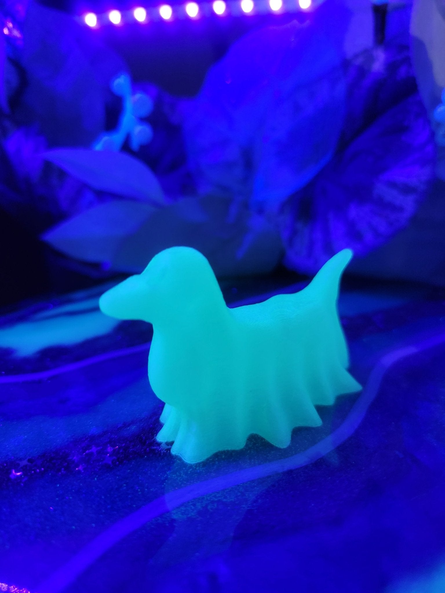 Glowing Ghost Dogs Home Decor - Gothic & Alternative Gift - Haunted
