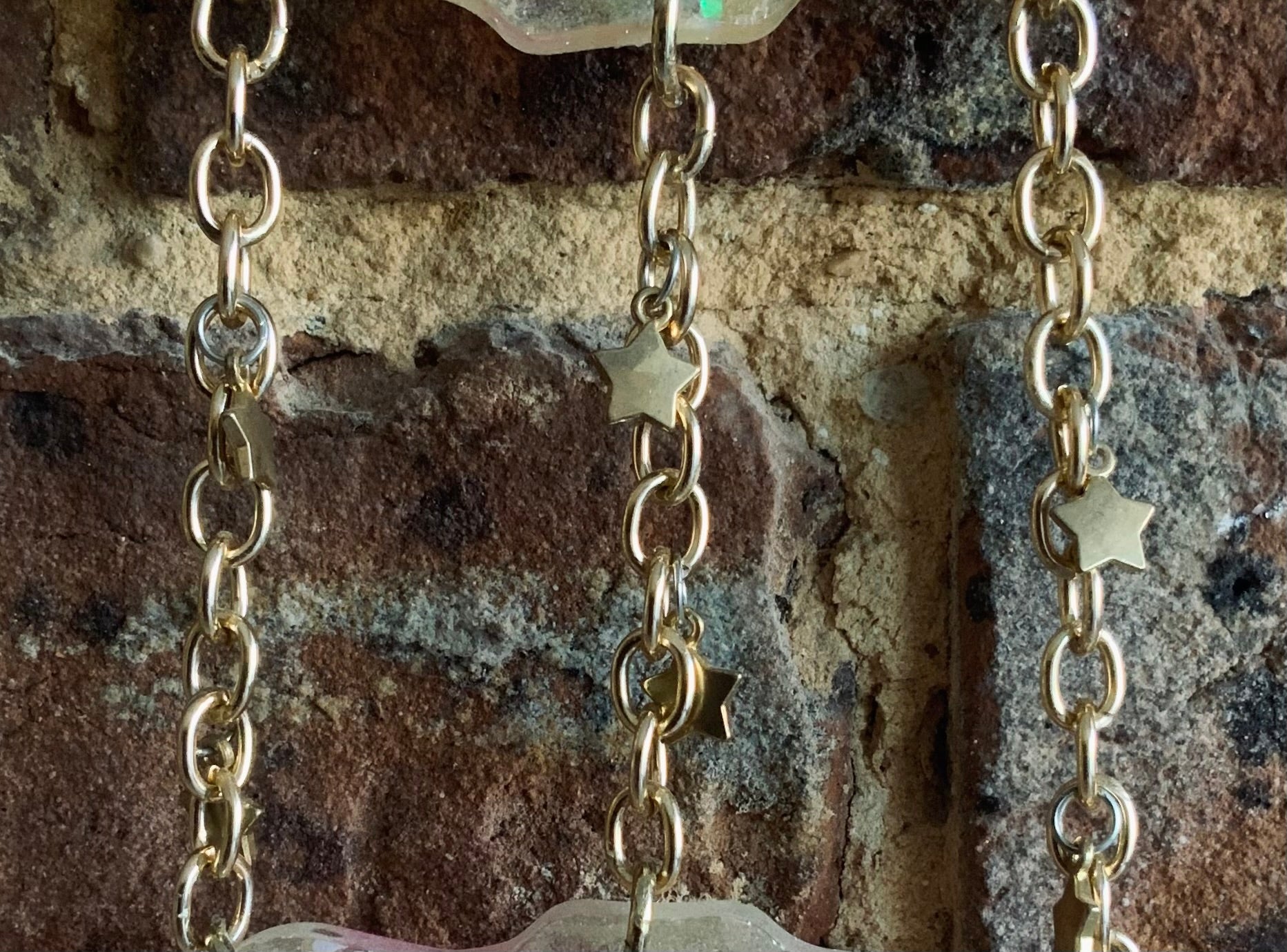 Golden crystal sun-catcher Home Decor - Gothic & Alternative Gift - Haunted