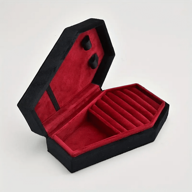 Goth Coffin Jewelry Box Jewelry - Gothic & Alternative Gift - Haunted