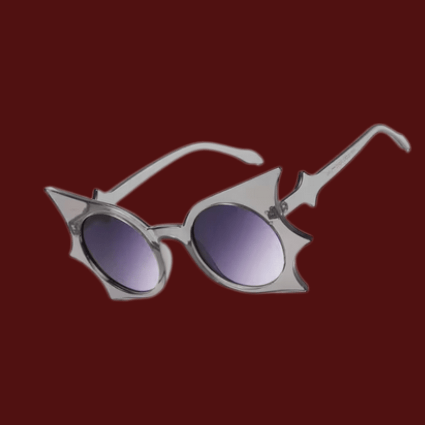 Gothic Bat Wing Round Sun Glasses Beauty - Gothic & Alternative Gift - Haunted