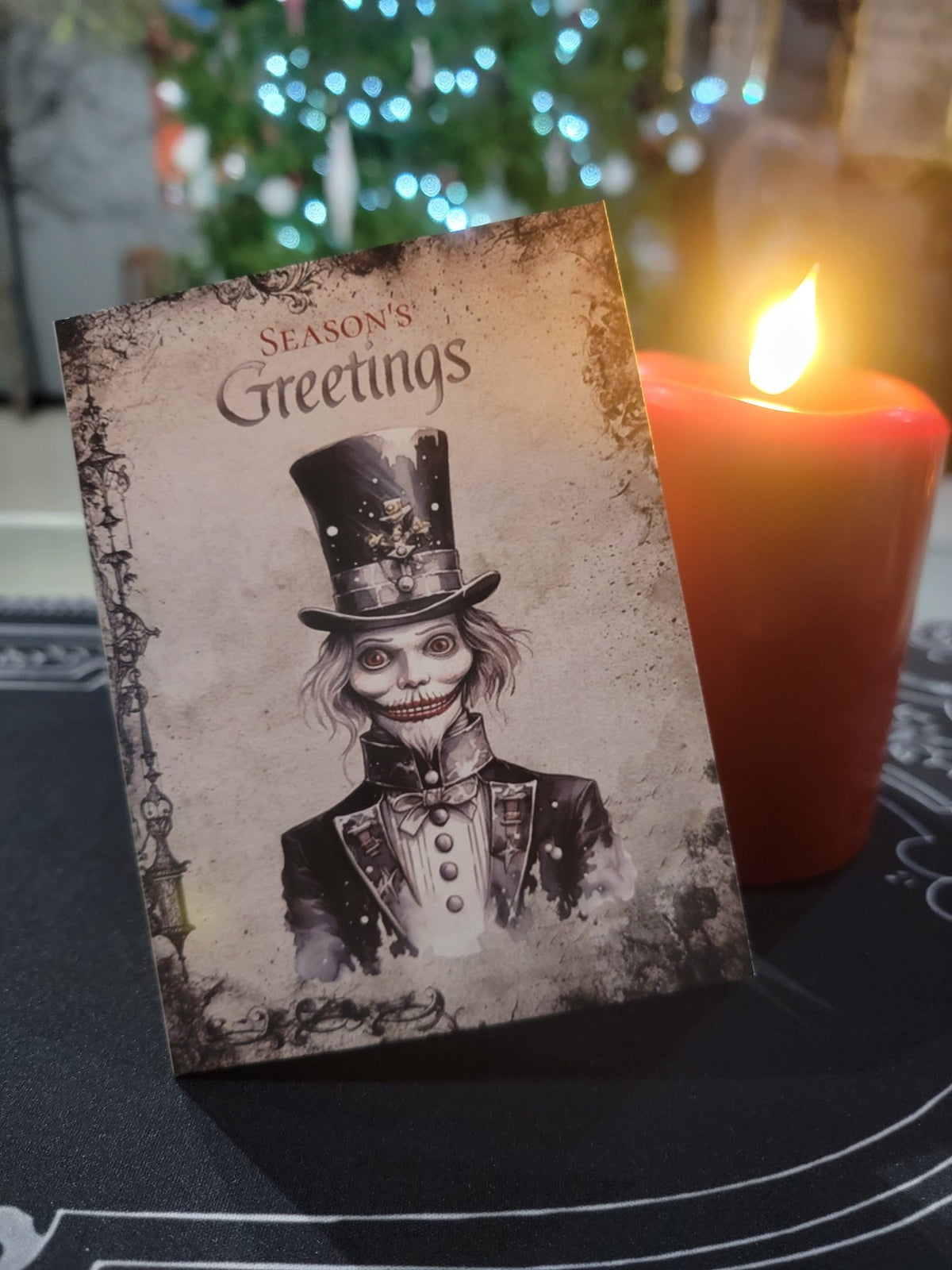 Gothic Christmas Card - Gothic & Alternative Gift - Haunted