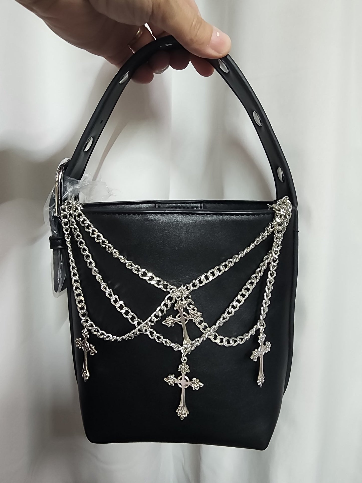 Gothic Cross Purse Bag Crossbody Clutch Purses and Bags - Gothic & Alternative Gift - Haunted