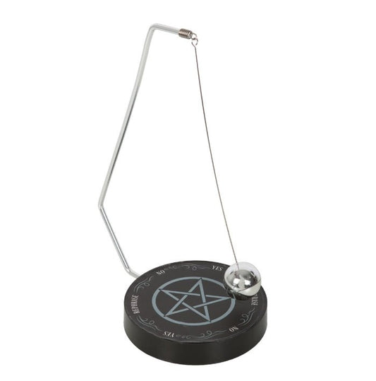 Gothic Pentagram pendulum decision maker Crystals - Gothic & Alternative Gift - Haunted