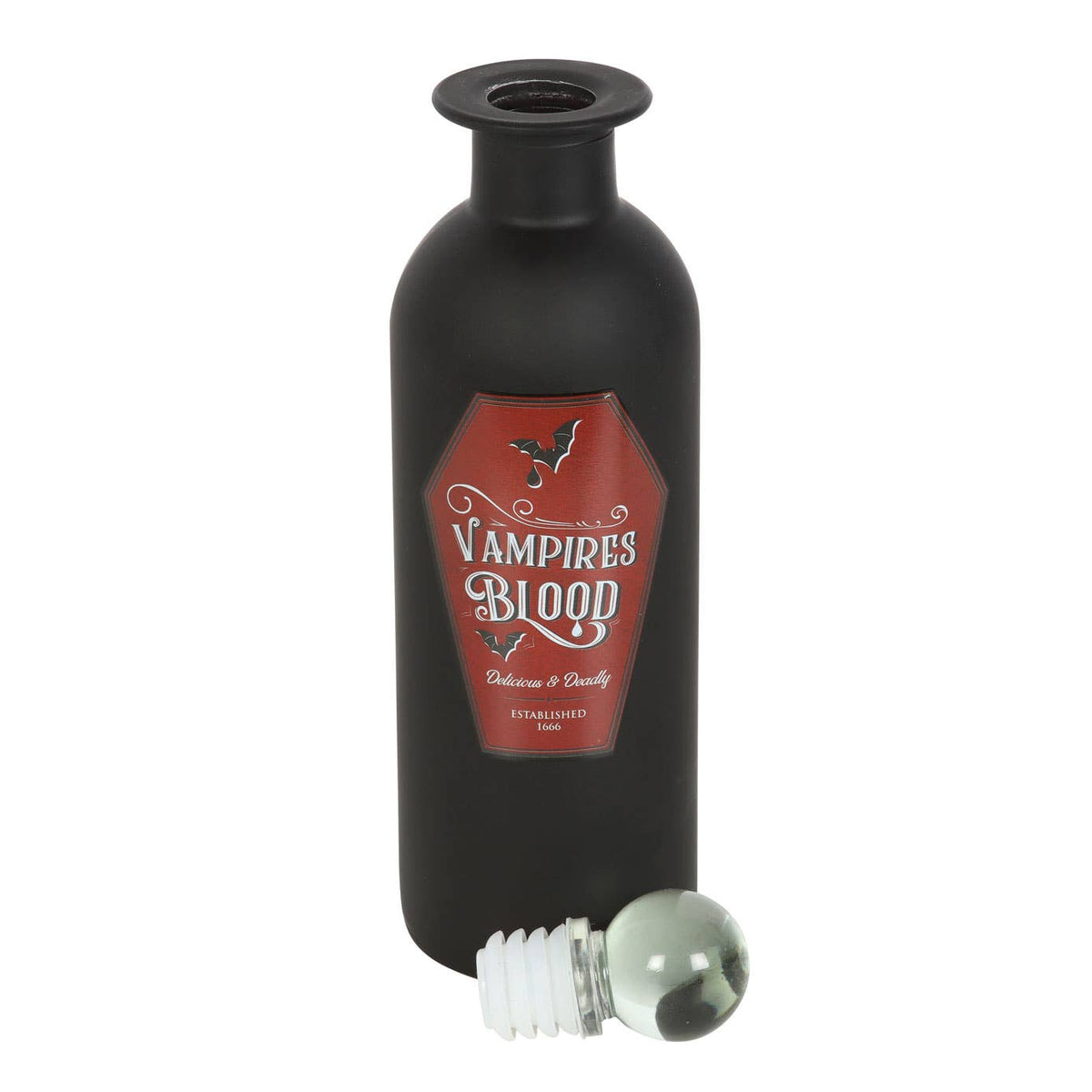 Gothic Vampire Blood Decorative Glass Halloween Potion Bottle Home Decor - Gothic & Alternative Gift - Haunted