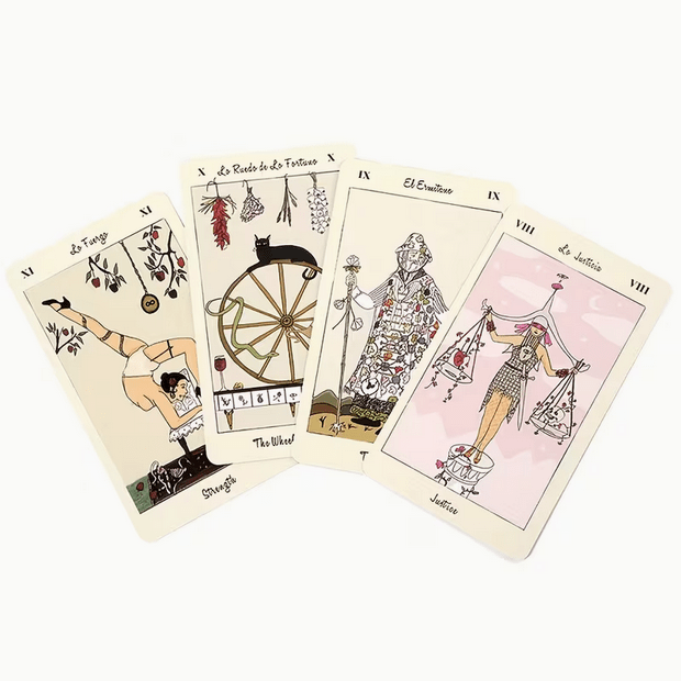 Gothic Victorian Tarot De Carlotydes Tarot Card Deck Witch Supplies - Gothic & Alternative Gift - Haunted