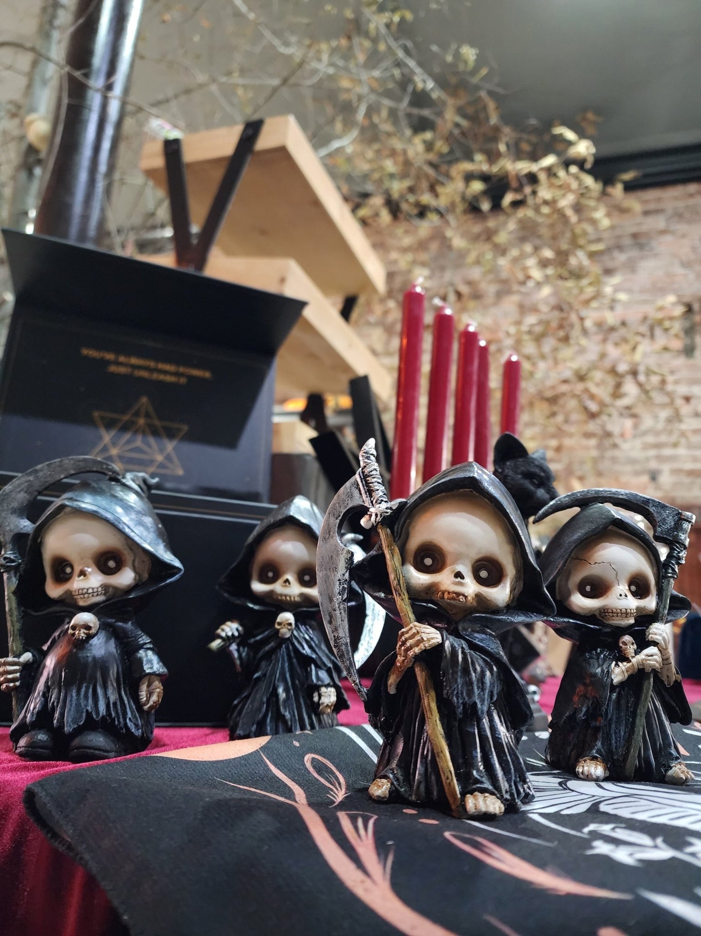 Grim Reaper Figurines Figurines - Gothic & Alternative Gift - Haunted