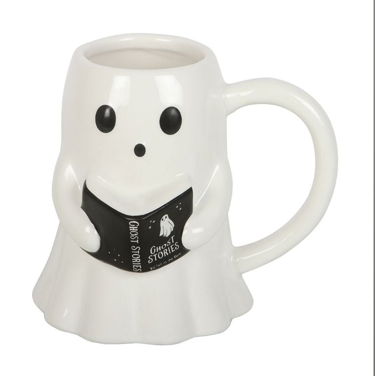 Halloween Ghost Stories Ghost Reading Mug Drinkware - Gothic & Alternative Gift - Haunted