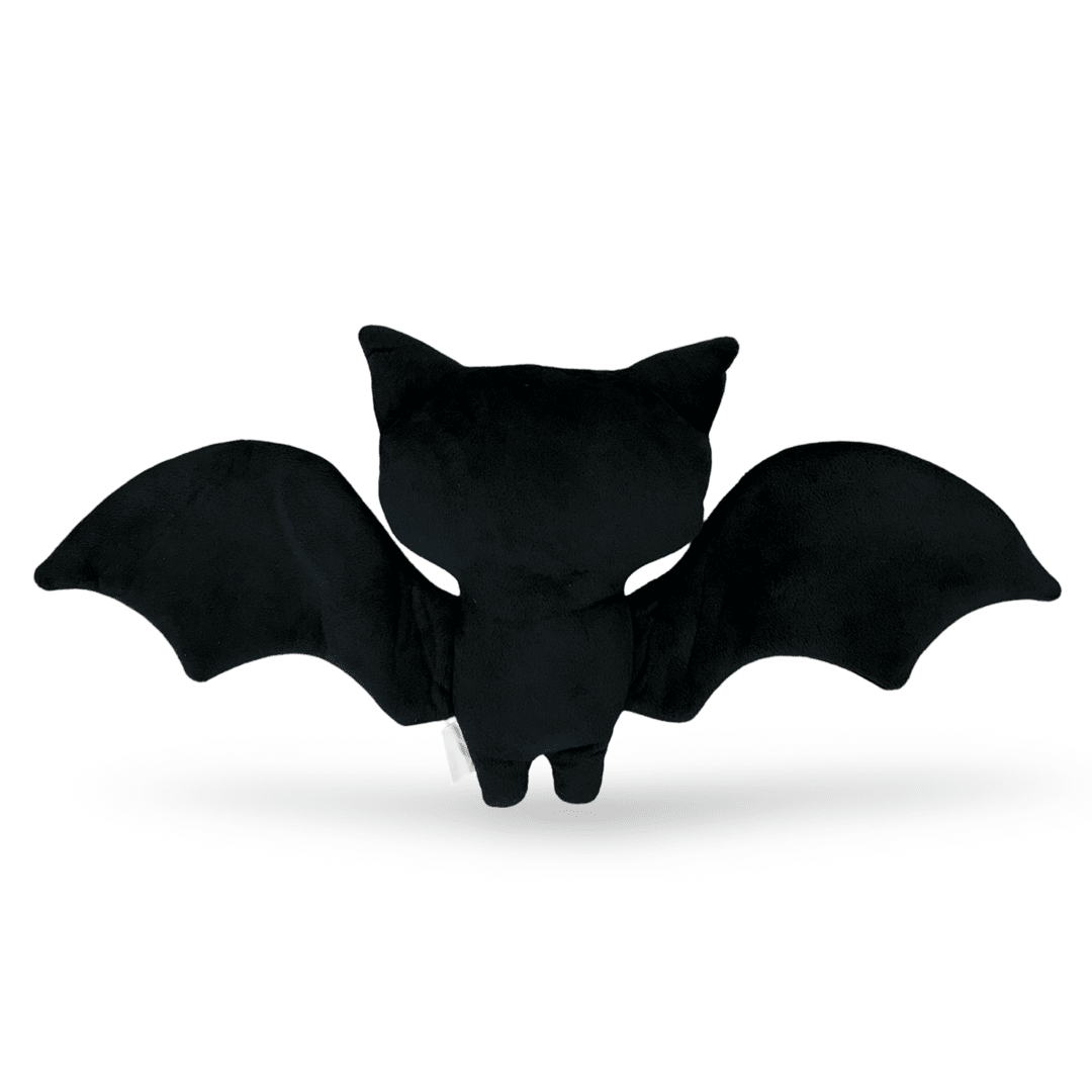 Halloween Goth Bat Skeleton Stuffed Plush Animal Home Decor - Gothic & Alternative Gift - Haunted