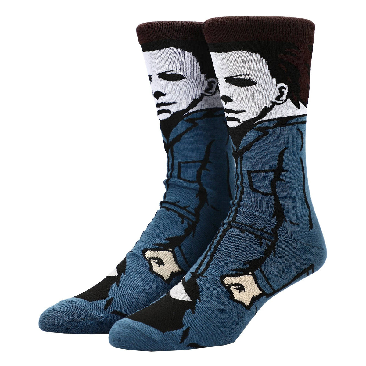 Halloween Michael Myers 360 Character Men's Casual Crew Socks Accessories - Gothic & Alternative Gift - Haunted