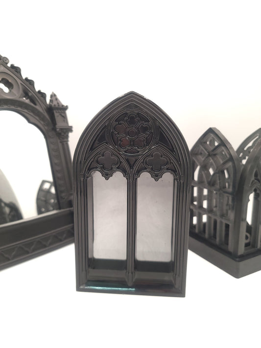 Handmade Black Cathedral Arch Display Home Decor - Gothic & Alternative Gift - Haunted