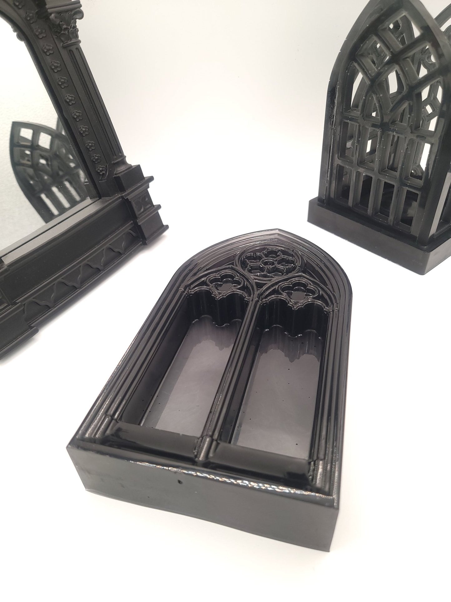 Handmade Black Cathedral Arch Display Home Decor - Gothic & Alternative Gift - Haunted