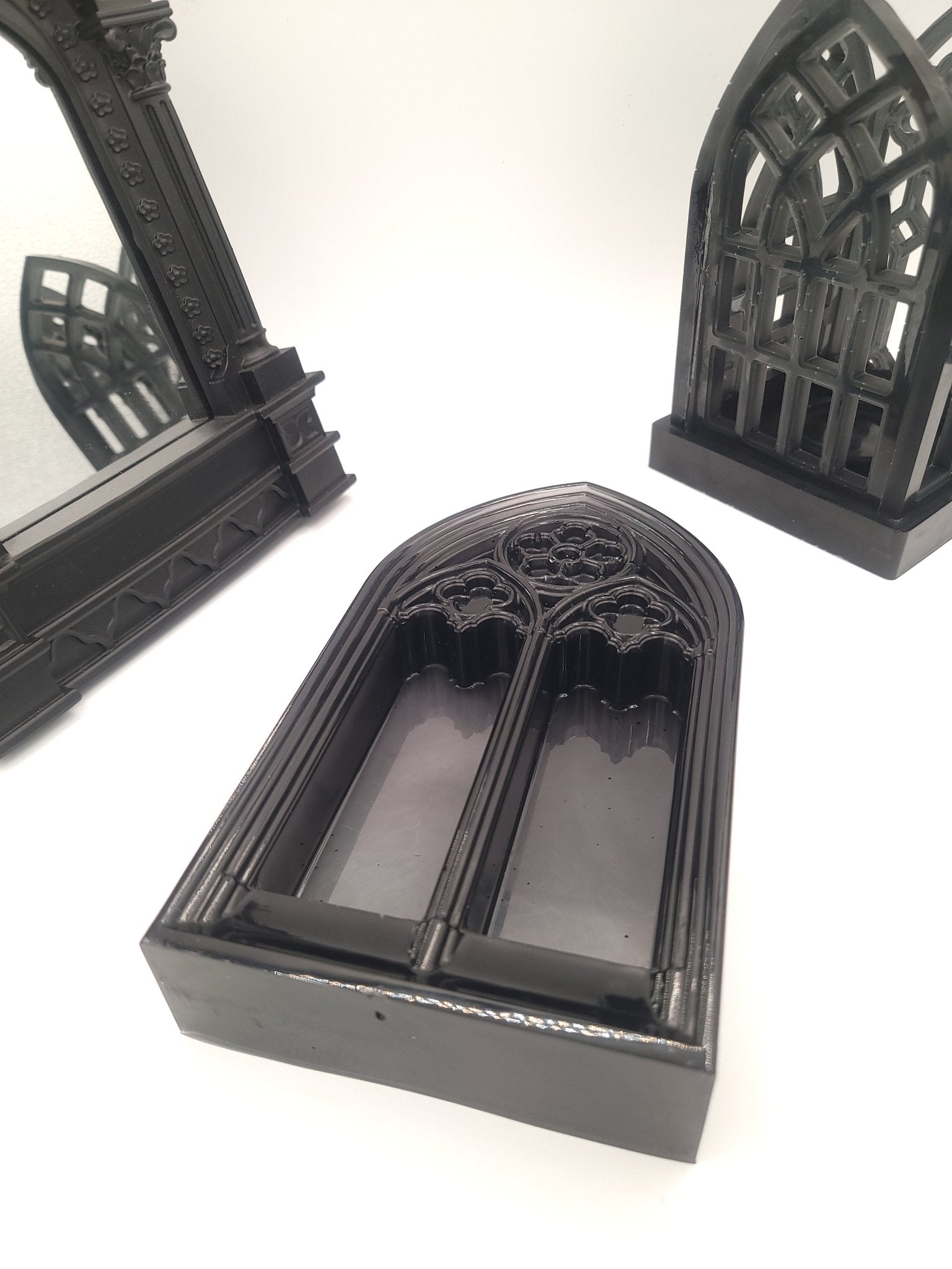 Handmade Black Cathedral Arch Display Home Decor - Gothic & Alternative Gift - Haunted