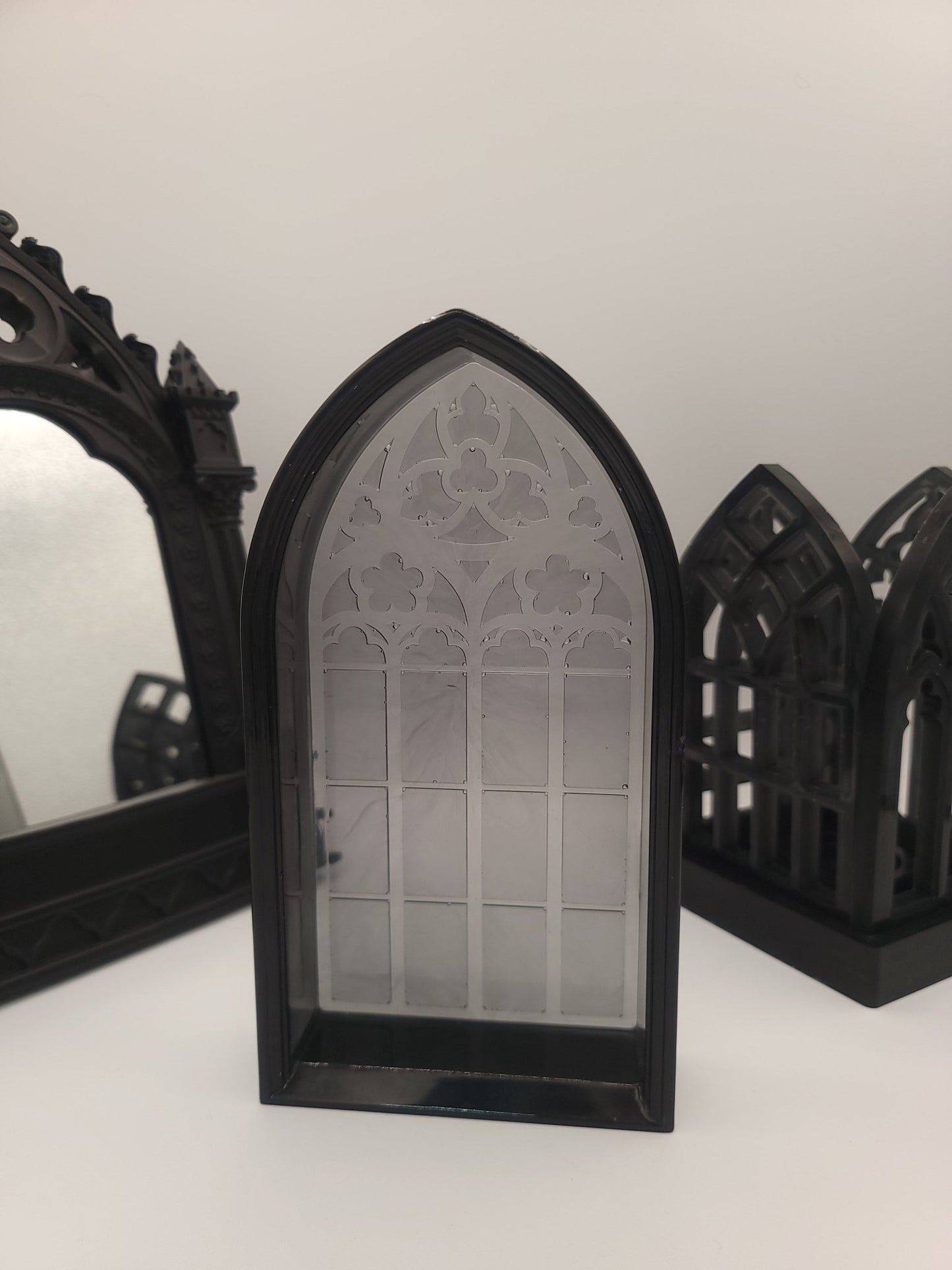 Handmade Black Cathedral Arch Trinket Dish Home Decor - Gothic & Alternative Gift - Haunted