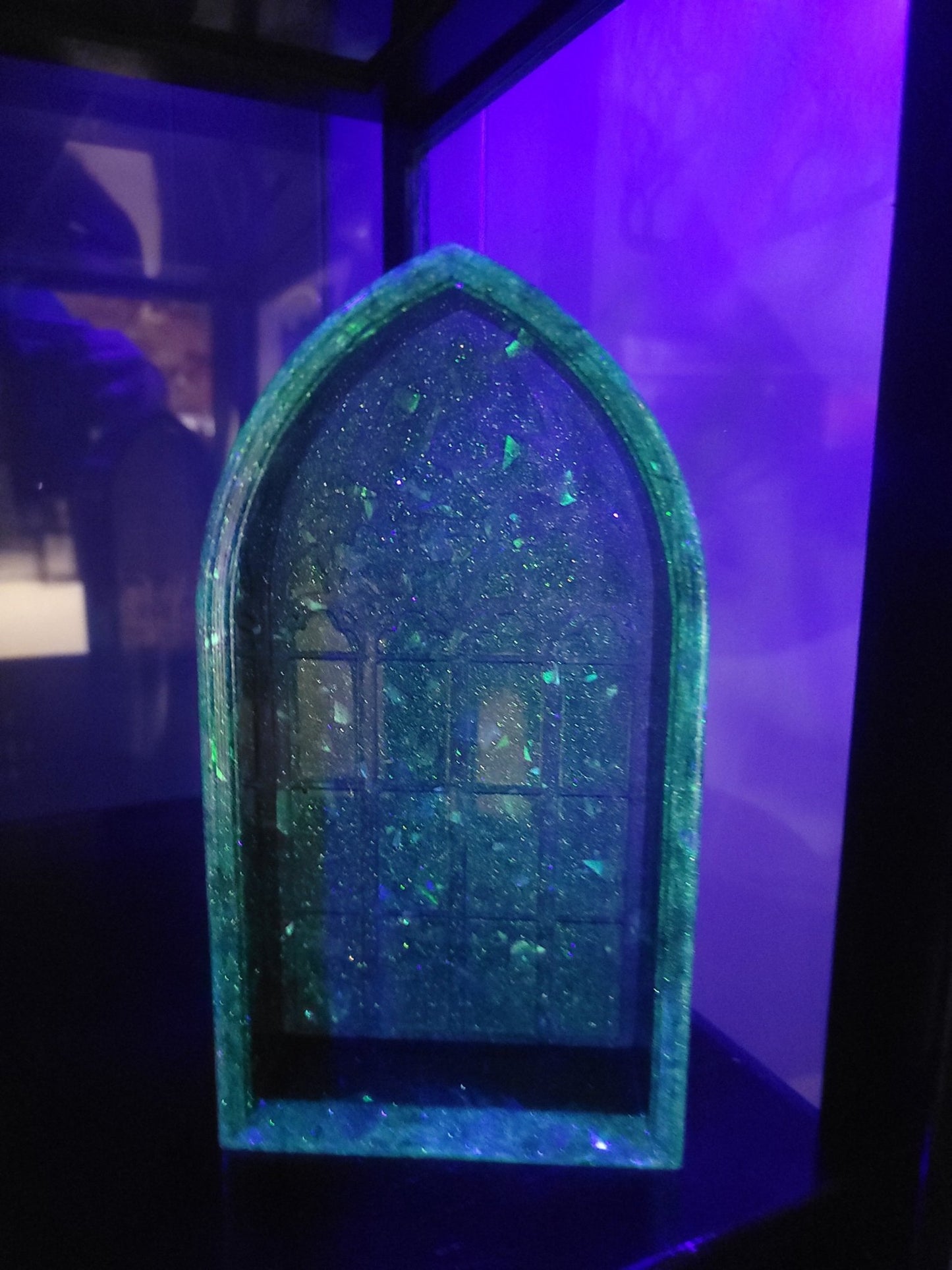 Handmade Glowing Cathedral Arch Trinket Dish Home Decor - Gothic & Alternative Gift - Haunted