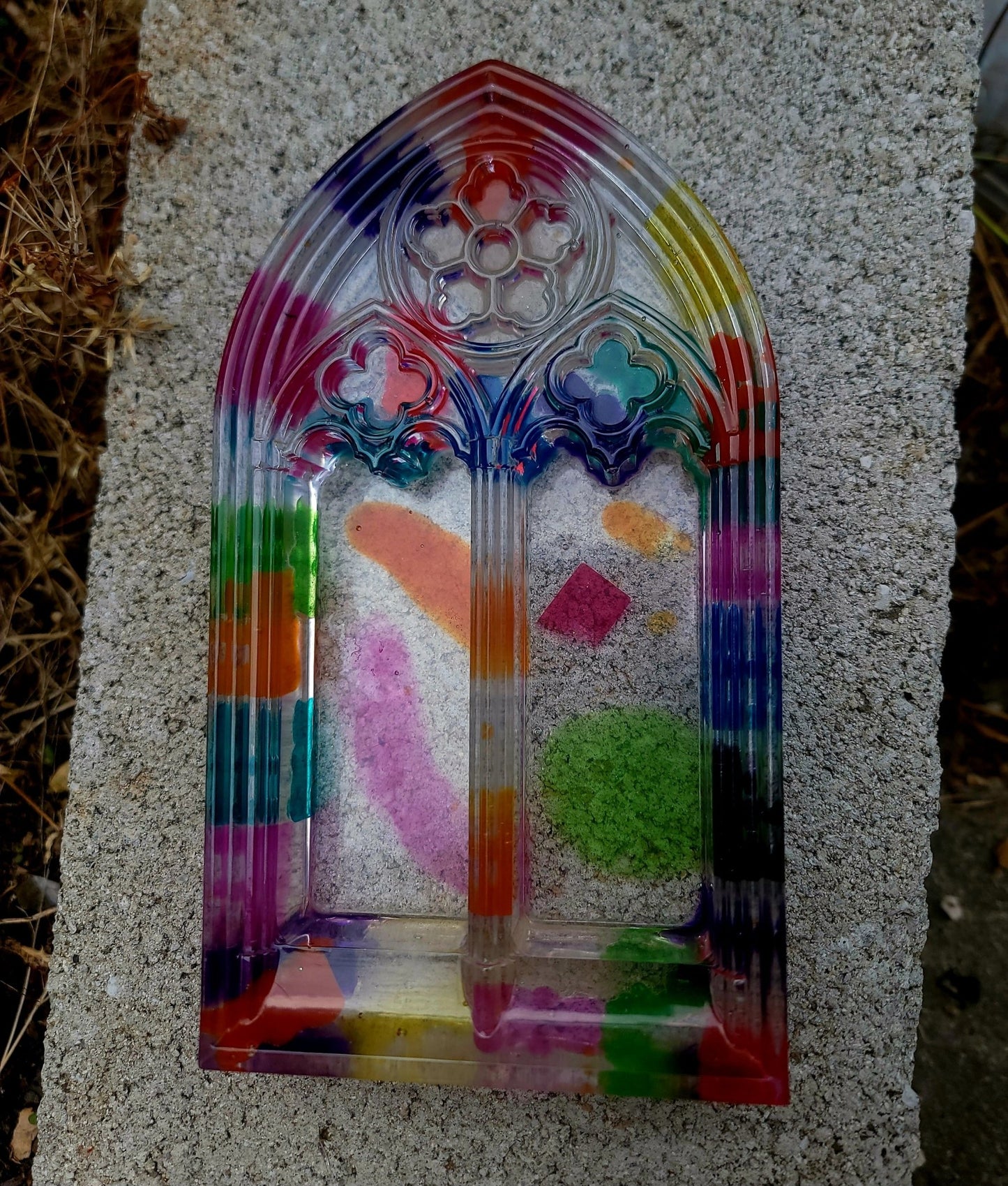 Handmade Gummy Bear Cathedral Arch Display Home Decor - Gothic & Alternative Gift - Haunted