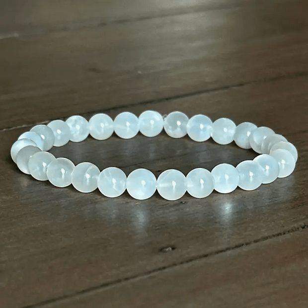 Handmade Moonstone Crystal Bracelet Jewelry - Gothic & Alternative Gift - Haunted