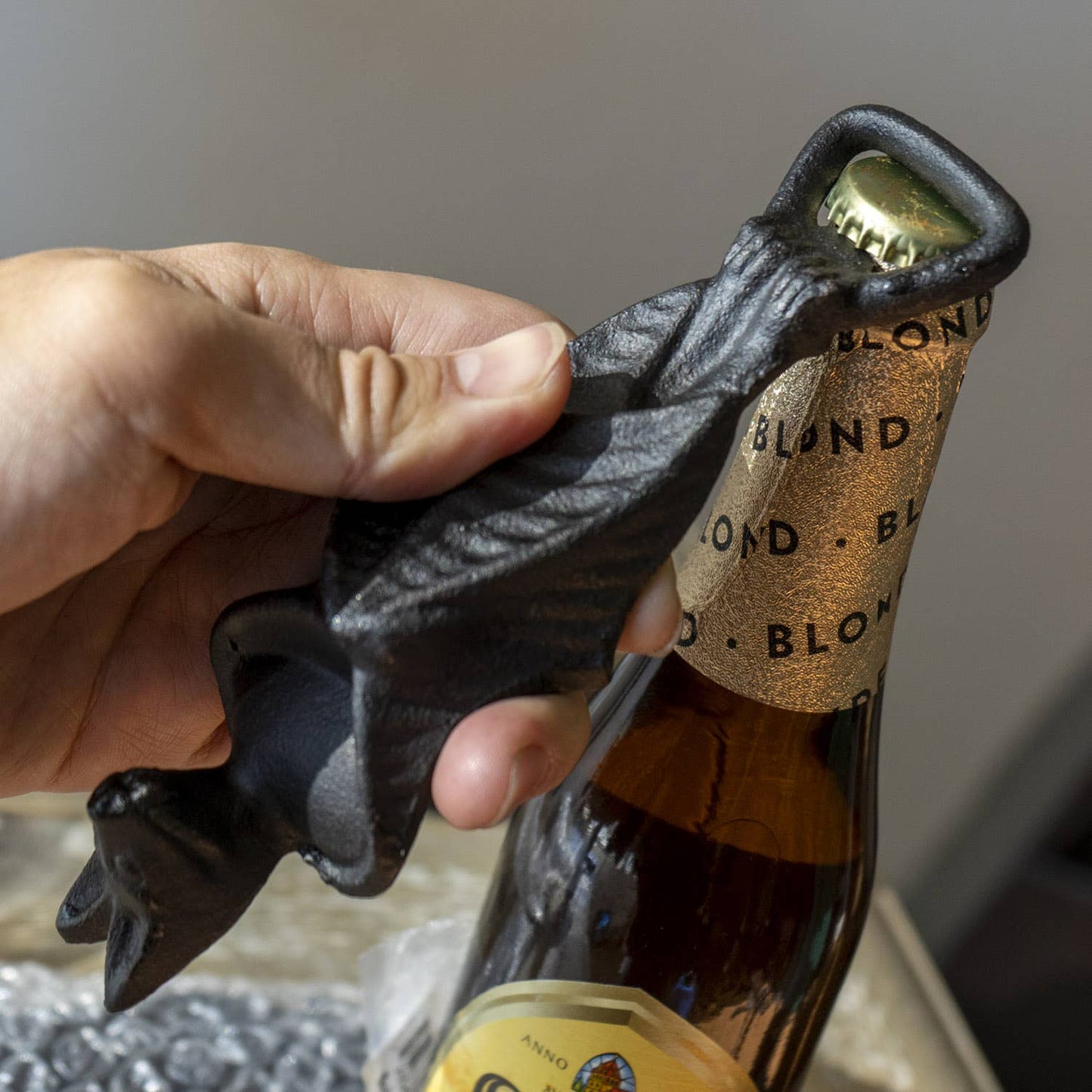 Hanging Bat Bottle Opener Bottle Openers - Gothic & Alternative Gift - Haunted