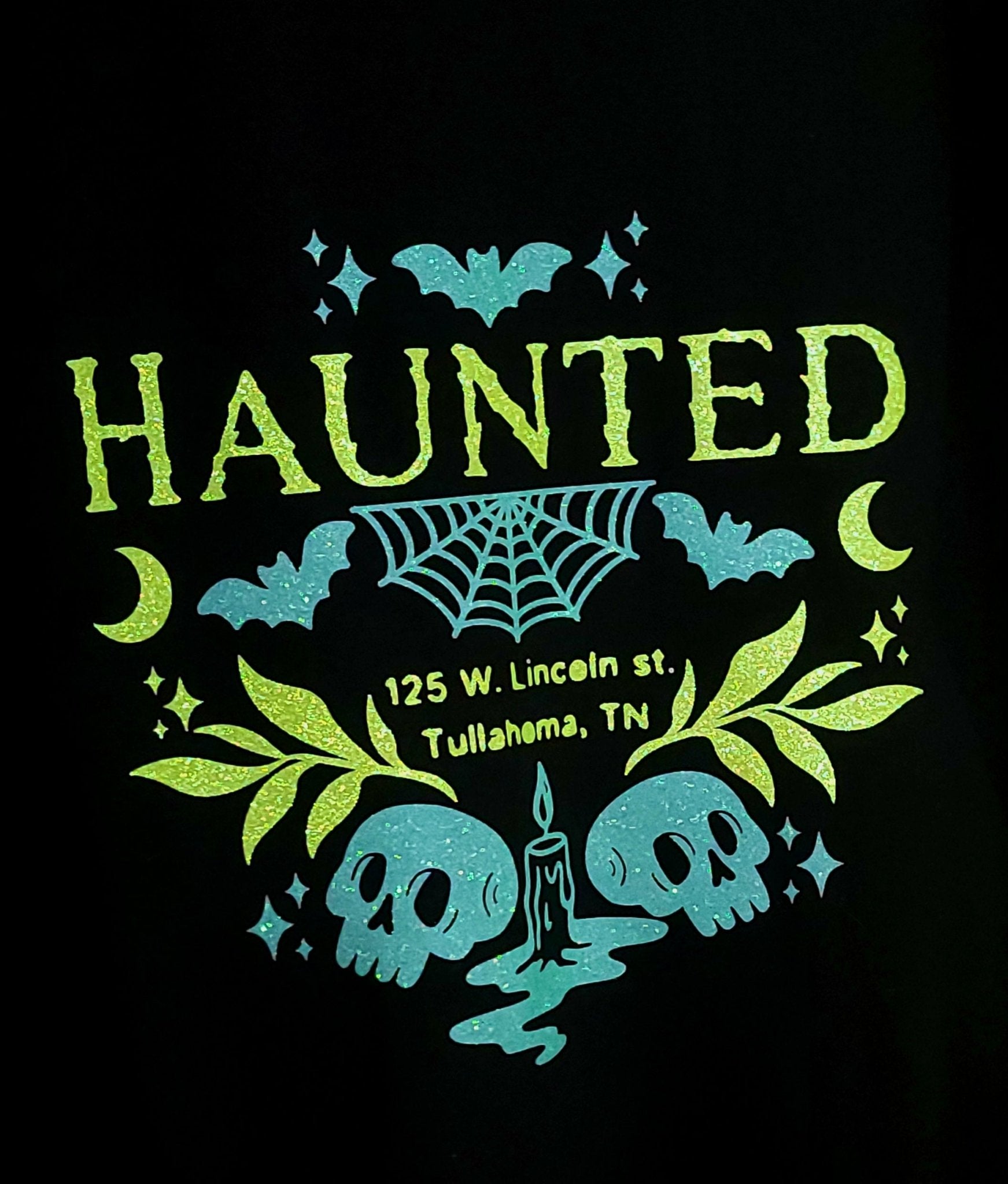 Haunted Apothecary Glitter Hoodie - Gothic & Alternative Gift - Haunted