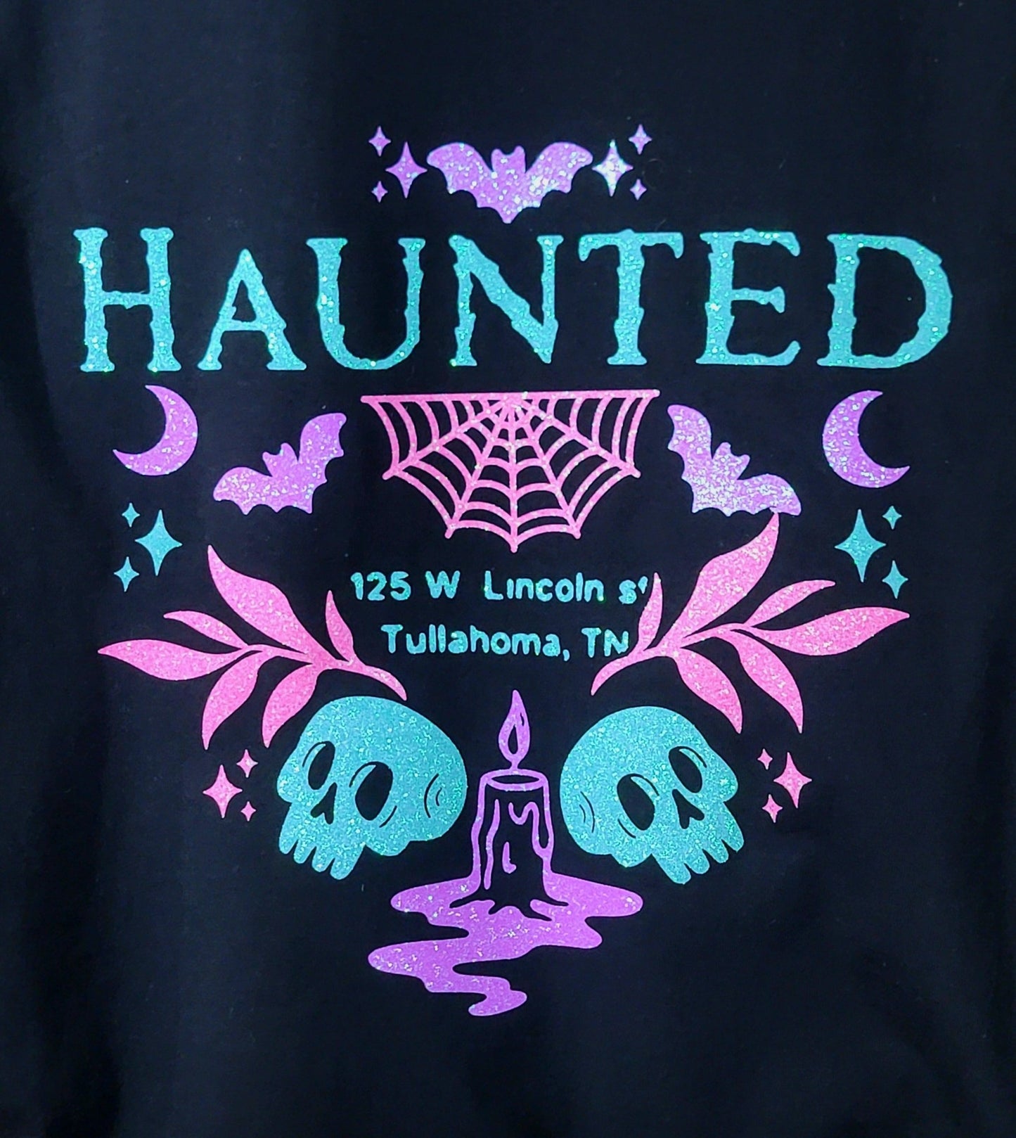 Haunted Apothecary Glitter Hoodie - Gothic & Alternative Gift - Haunted