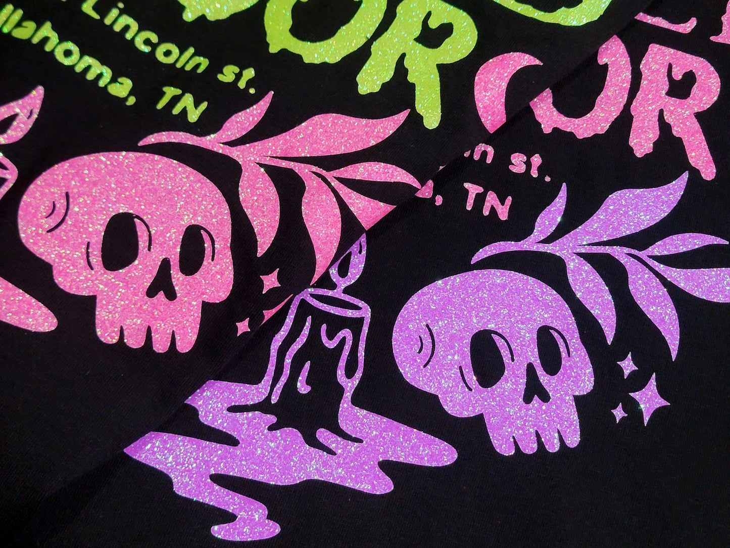 Haunted Apothecary Glitter Hoodie - Gothic & Alternative Gift - Haunted