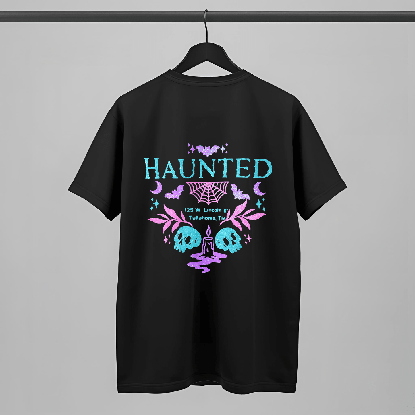 Haunted Apothecary Glitter T-Shirt - Gothic & Alternative Gift - Haunted
