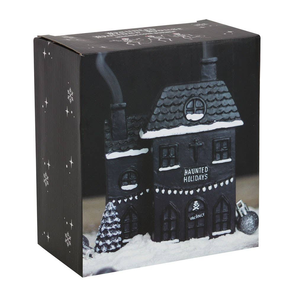 Haunted House Incense Burner Incense - Gothic & Alternative Gift - Haunted