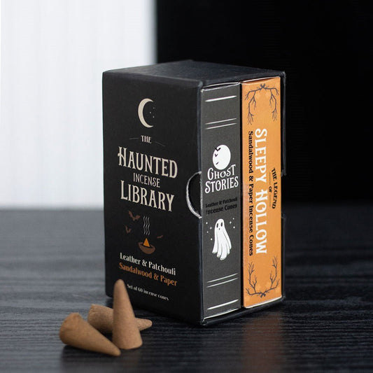 Haunted Library Incense Cone Packs Set of Two Incense - Gothic & Alternative Gift - Haunted