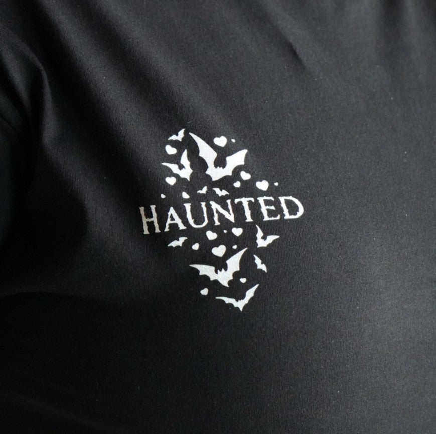 Haunted LOVE Bats T-Shirt Clothing - Gothic & Alternative Gift - Haunted