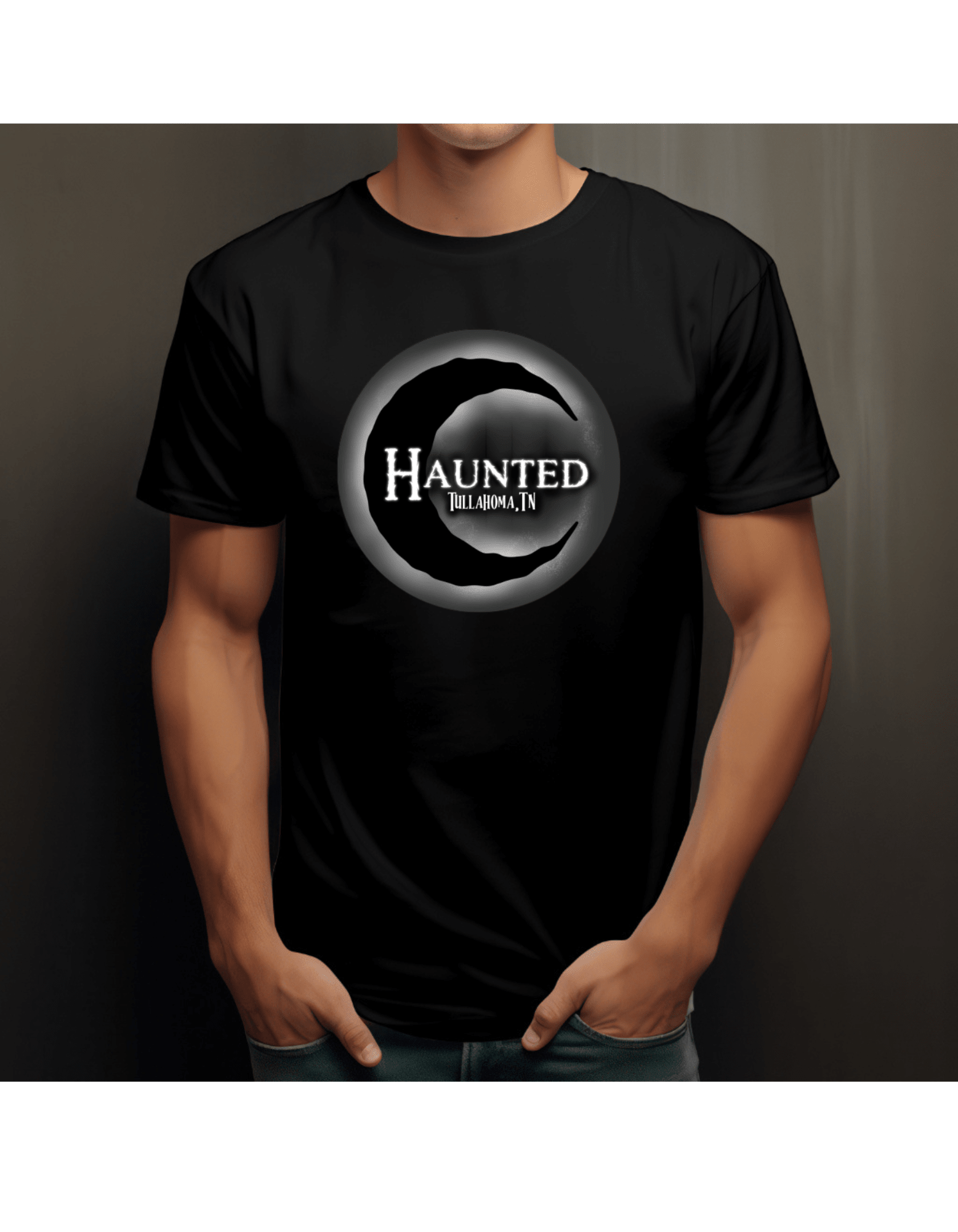 Haunted T-Shirt Clothing - Gothic & Alternative Gift - Haunted