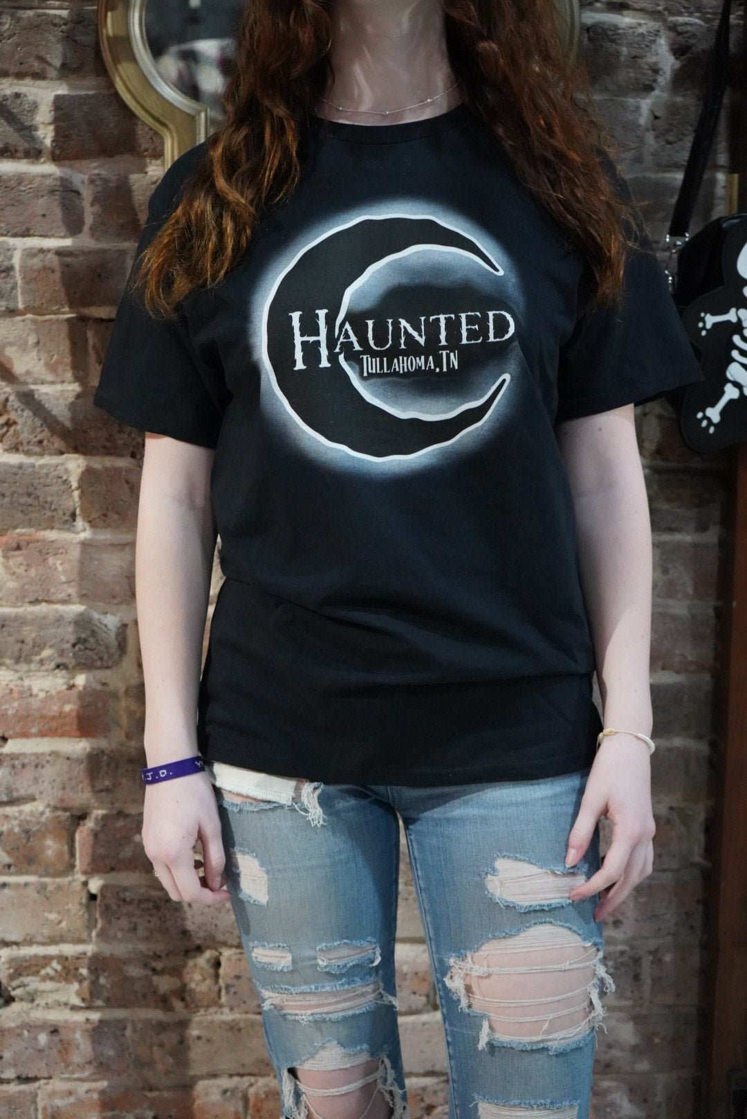 Haunted T-Shirt Clothing - Gothic & Alternative Gift - Haunted