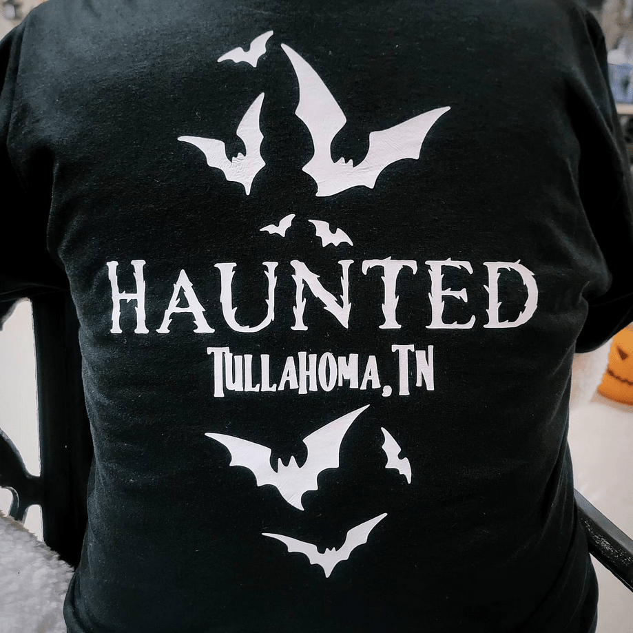 Haunted Unisex T-Shirt Clothing - Gothic & Alternative Gift - Haunted