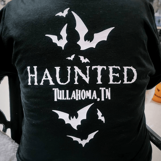 Haunted Unisex T-Shirt Clothing - Gothic & Alternative Gift - Haunted