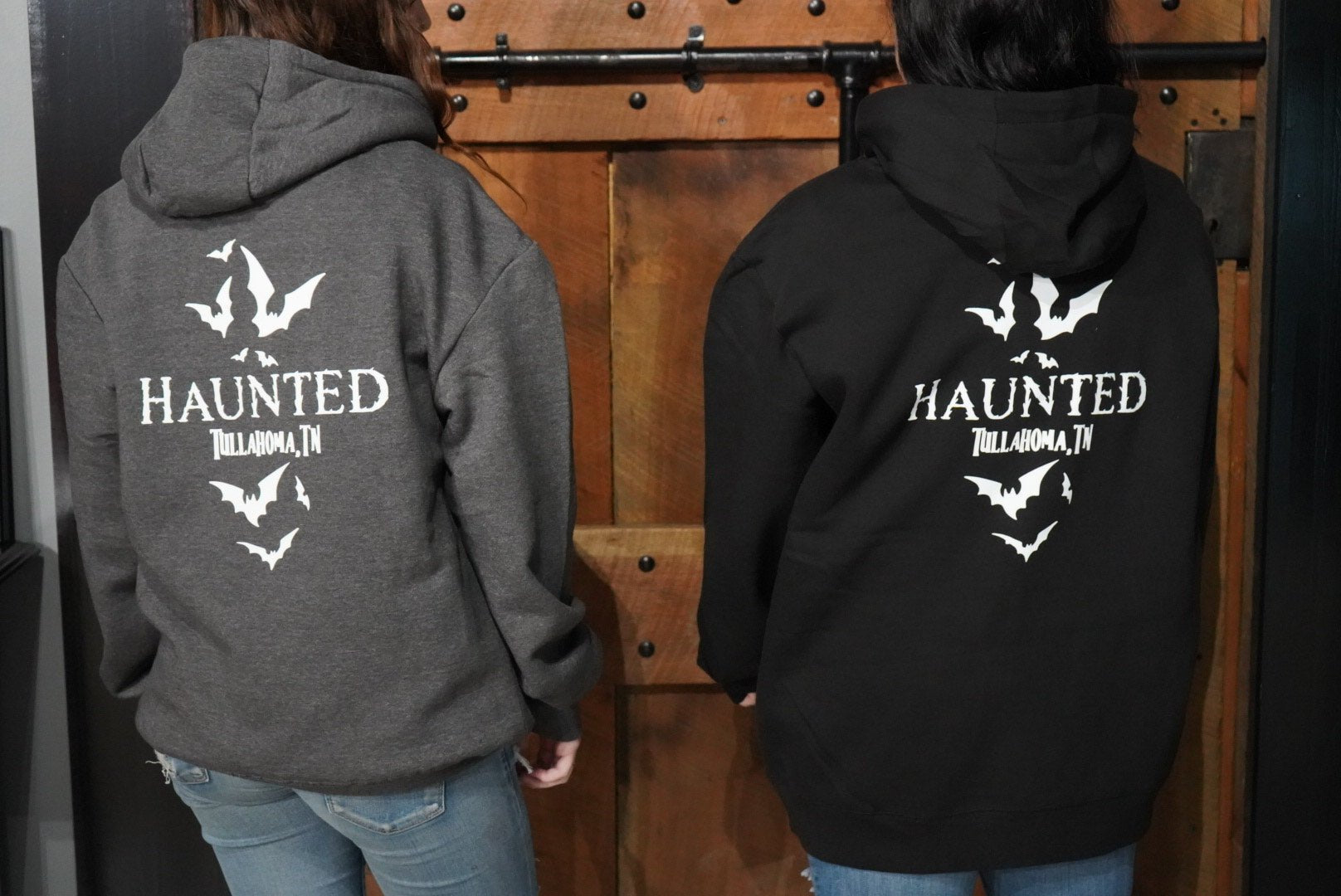 Haunted Unisex Ultimate Fleece Pullover Hooded Sweatshirt Clothing - Gothic & Alternative Gift - Haunted