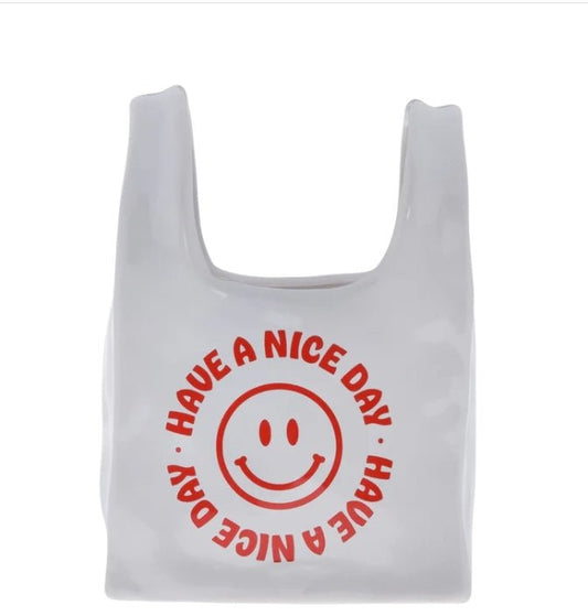 Have a Nice Day Thank you Bag Candle Collectible, Rare, Limited Edition Candles - Gothic & Alternative Gift - Haunted