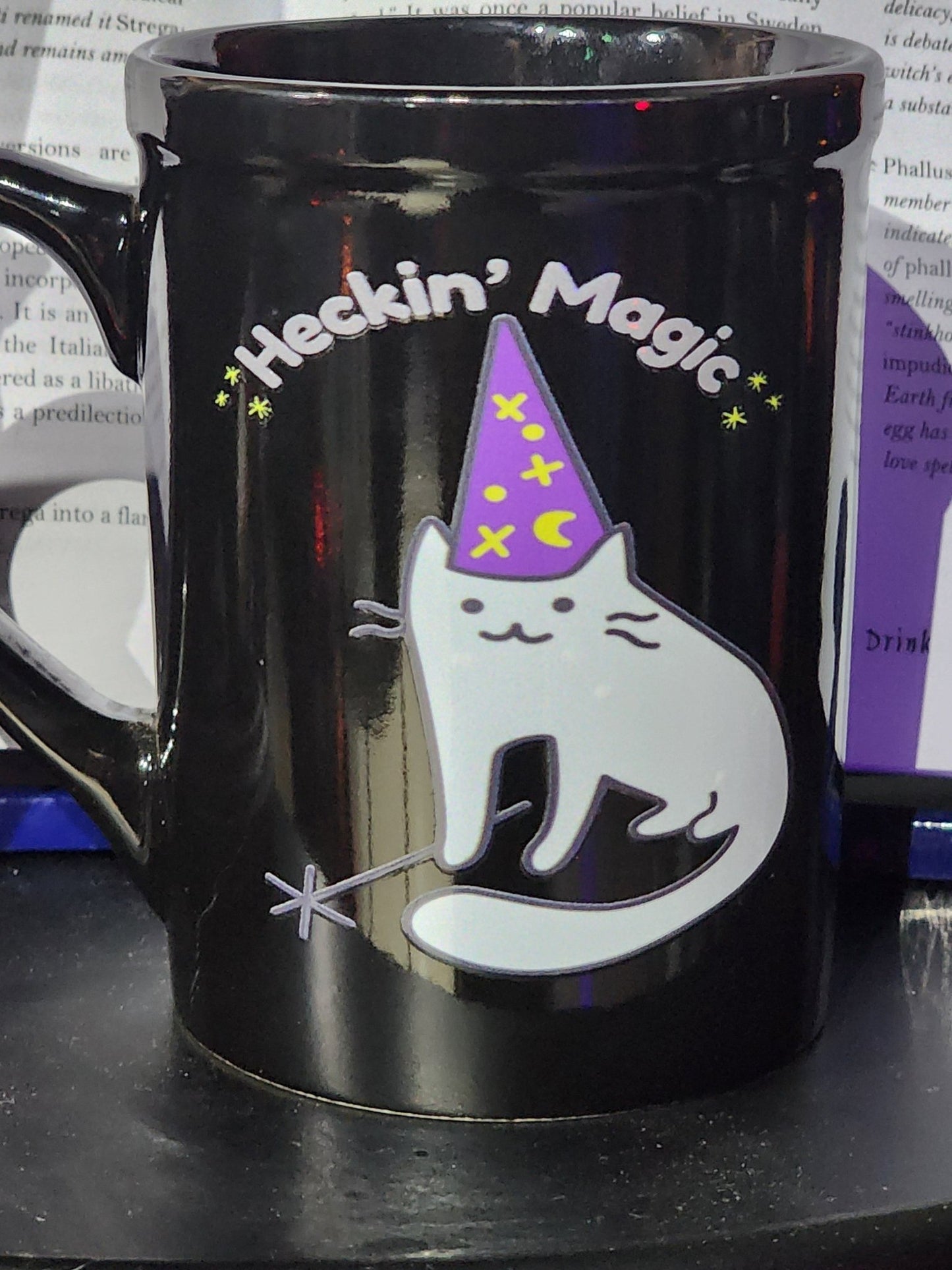Heckin Magic Tall Coffee Mug Drinkware - Gothic & Alternative Gift - Haunted