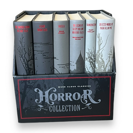 Horror Collection 6-Book Set (Word Cloud Classics)