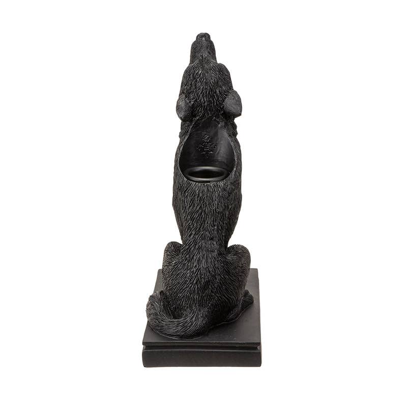 howling Wolf Candle Holder Candle holders - Gothic & Alternative Gift - Haunted