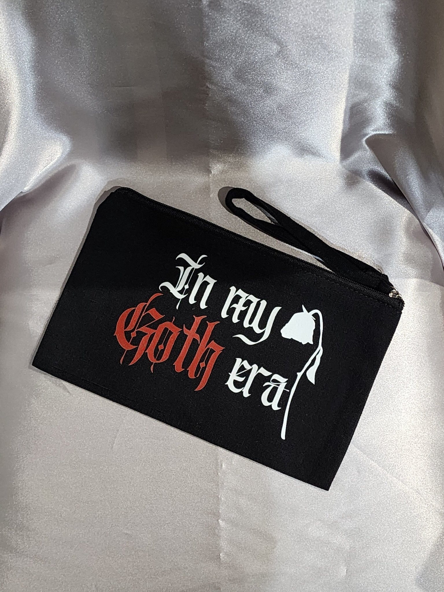 In my GOTH era Gothic Travel Bag Make up Bag Accessories - Gothic & Alternative Gift - Haunted