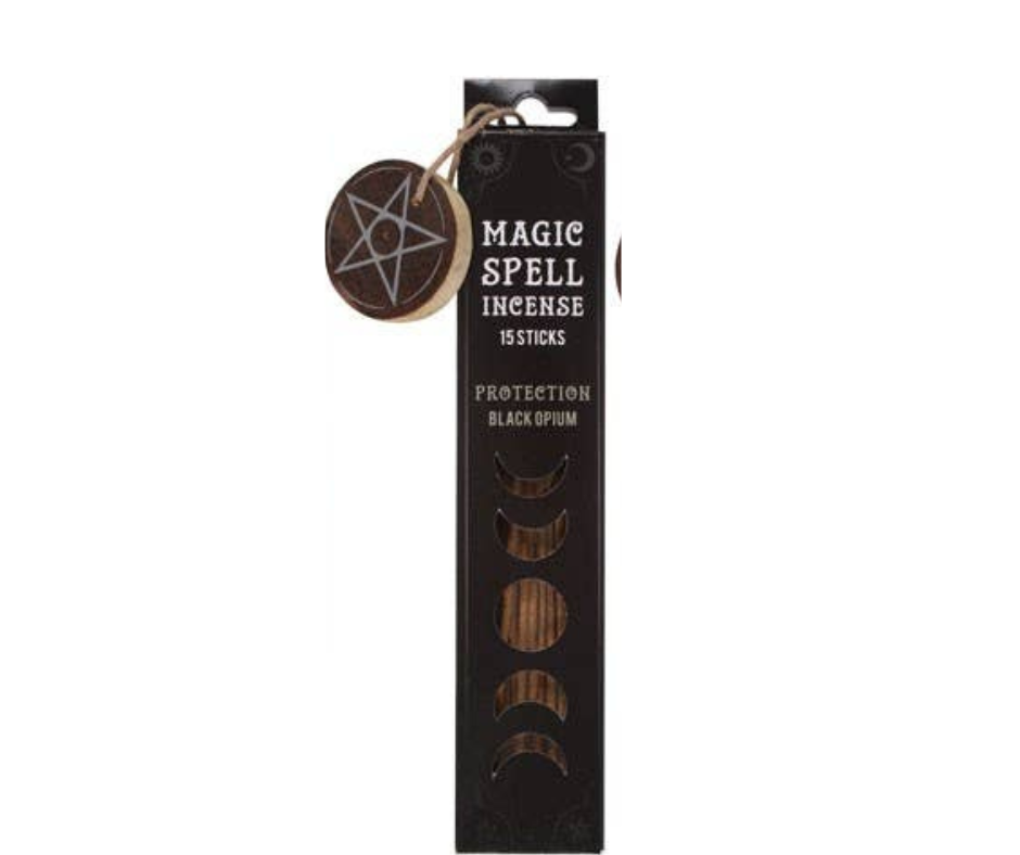 Magic Spell Incense Sticks with Pentagram Holder