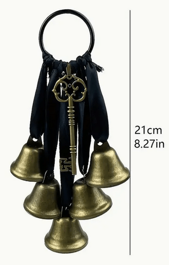 Iron Witch Wind Chimes Home Decor - Gothic & Alternative Gift - Haunted