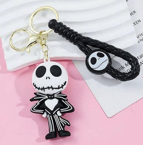 Jack Skellington Key Chain Home Decor - Gothic & Alternative Gift - Haunted