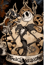 Jack Skellington Snakes, Nightmare Diamond Art Kit Diamond Art - Gothic & Alternative Gift - Haunted