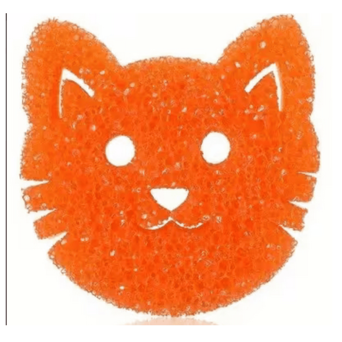 Kitty Cat Shaped Scrub Sponge Pet - Gothic & Alternative Gift - Haunted