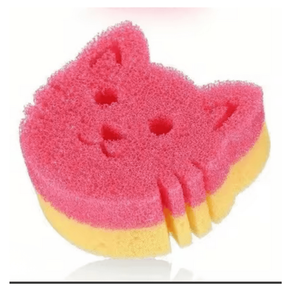 Kitty Cat Shaped Scrub Sponge Pet - Gothic & Alternative Gift - Haunted