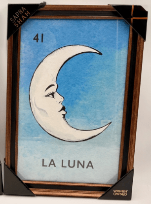 La Luna Framed artwork - Gothic & Alternative Gift - Haunted