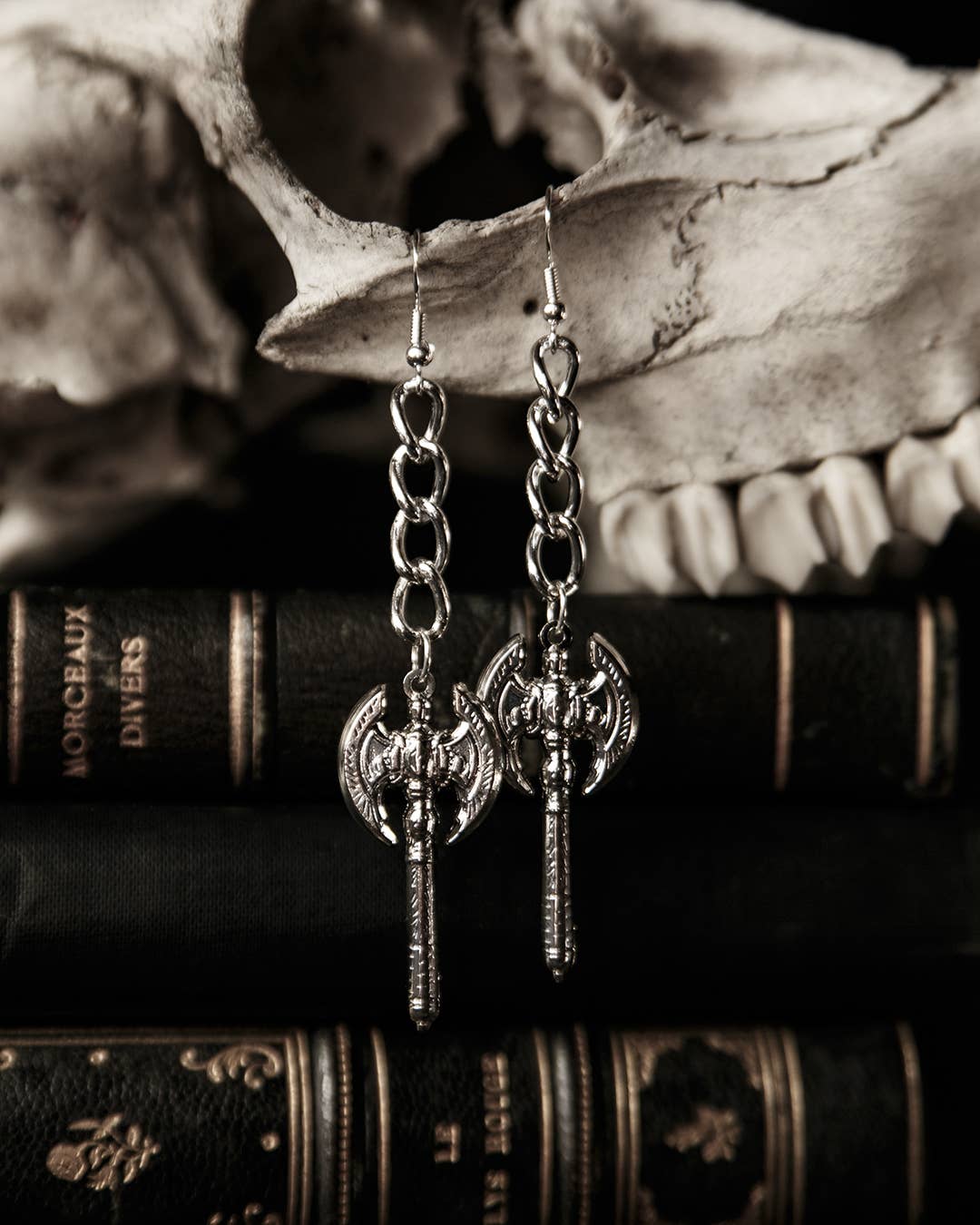 Labrys Earrings Jewelry - Gothic & Alternative Gift - Haunted