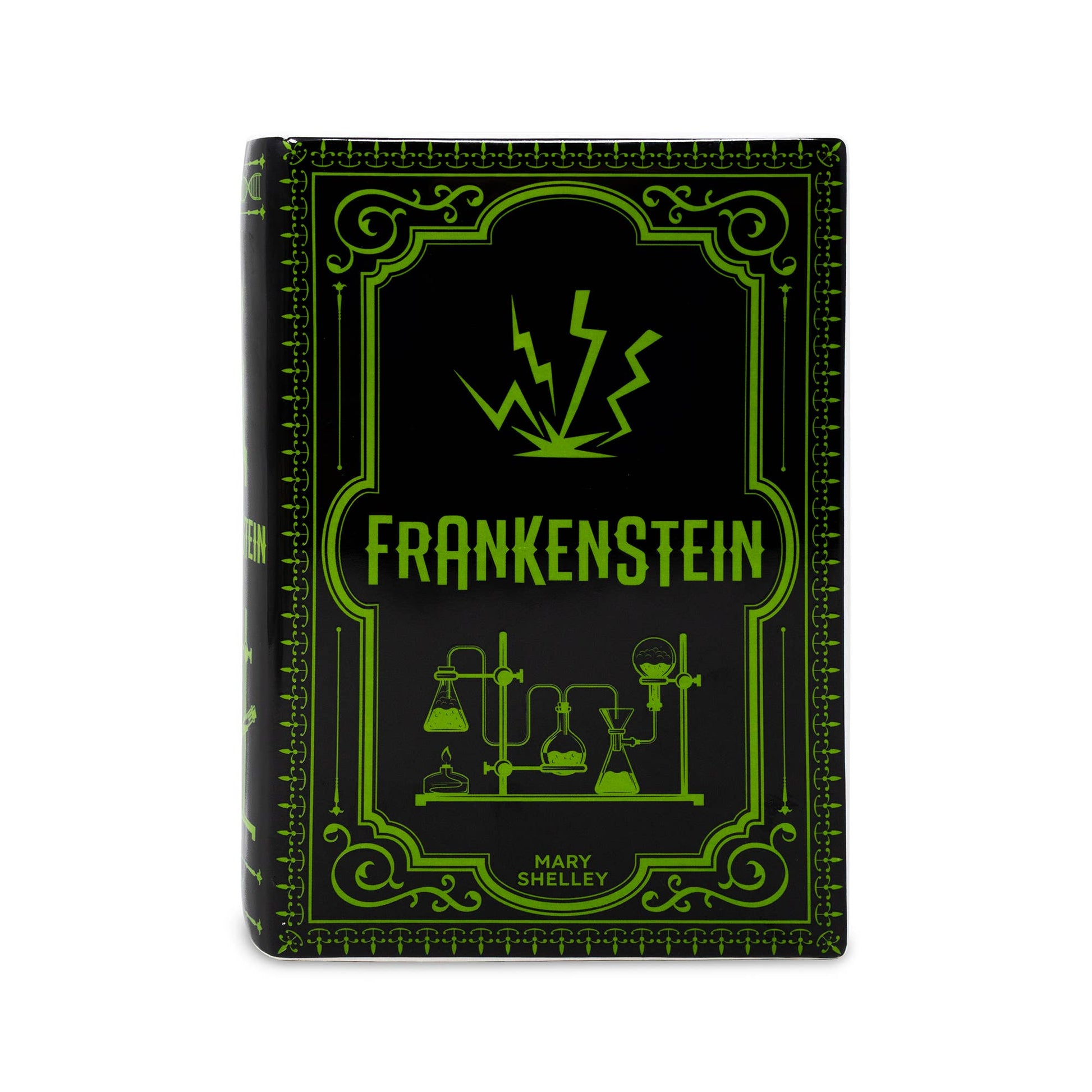 Large Book Shaped Vase, Frankenstein, Goth, Horror, Movie Garden Decor - Gothic & Alternative Gift - Haunted