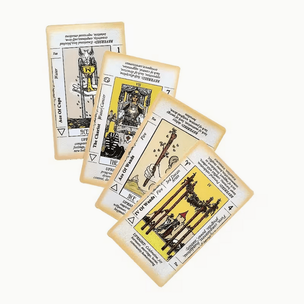 Large Classic Rider Tarot Card Deck Witch Supplies - Gothic & Alternative Gift - Haunted