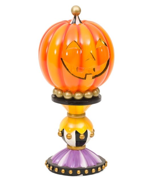 Large Jack O Lantern LED Statue Home Decor - Gothic & Alternative Gift - Haunted