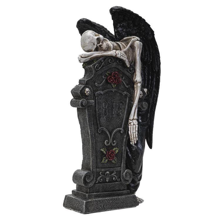 Le Tombe Morte Statue Figurine Skeleton Home Decor - Gothic & Alternative Gift - Haunted